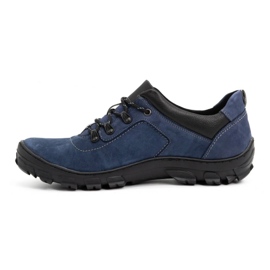 Scarpe da trekking da uomo blu 7109 - Scarpe Olivier 1