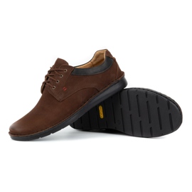 Kampol Scarpe casual da uomo in pelle 13 / CK65 marrone 2