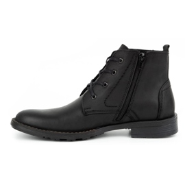 Polbut Scarpe isolanti da uomo in pelle C20F nere nero 1