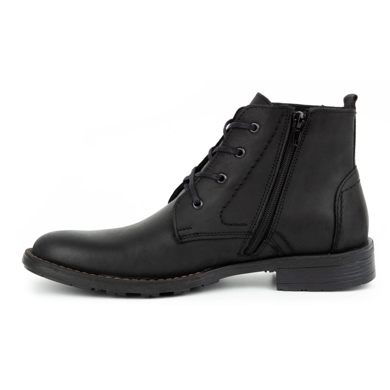 Polbut Scarpe isolanti da uomo in pelle C20F nere nero 1