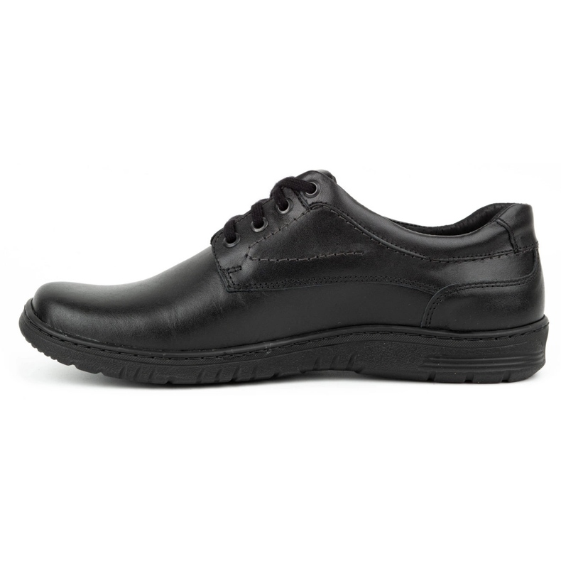 KOMODO Scarpe casual da uomo in pelle 921K nere nero 1