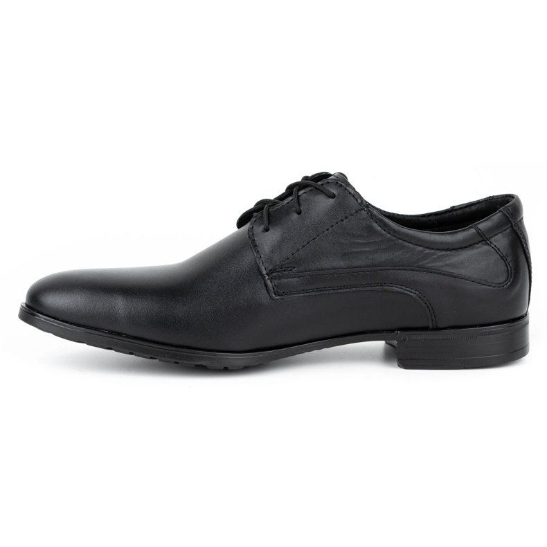 Olivier Scarpa formale da uomo in pelle 850MA nera nero 1