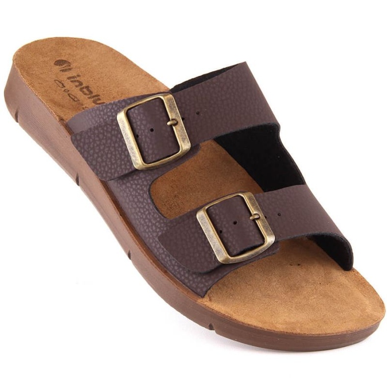 Comode pantofole Inblu M CM000028-043 marrone 1