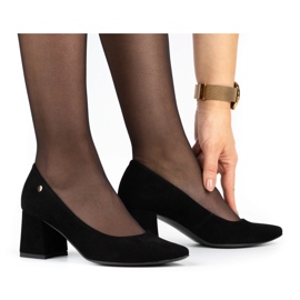 Ivbut Pompe da donna polacche 569IV nere nero 1