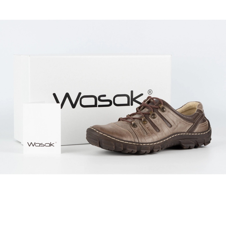 WASAK Scarpe da trekking in pelle da uomo 0166W marrone 1