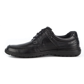 WASAK Scarpa casual da uomo in pelle 0186W nera nero 1