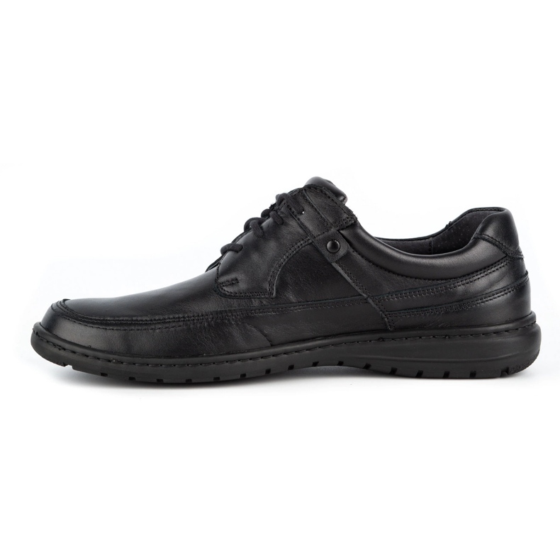 WASAK Scarpa casual da uomo in pelle 0186W nera nero 1