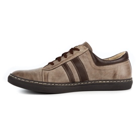 WASAK Scarpa casual da uomo in pelle 0150W marrone 1