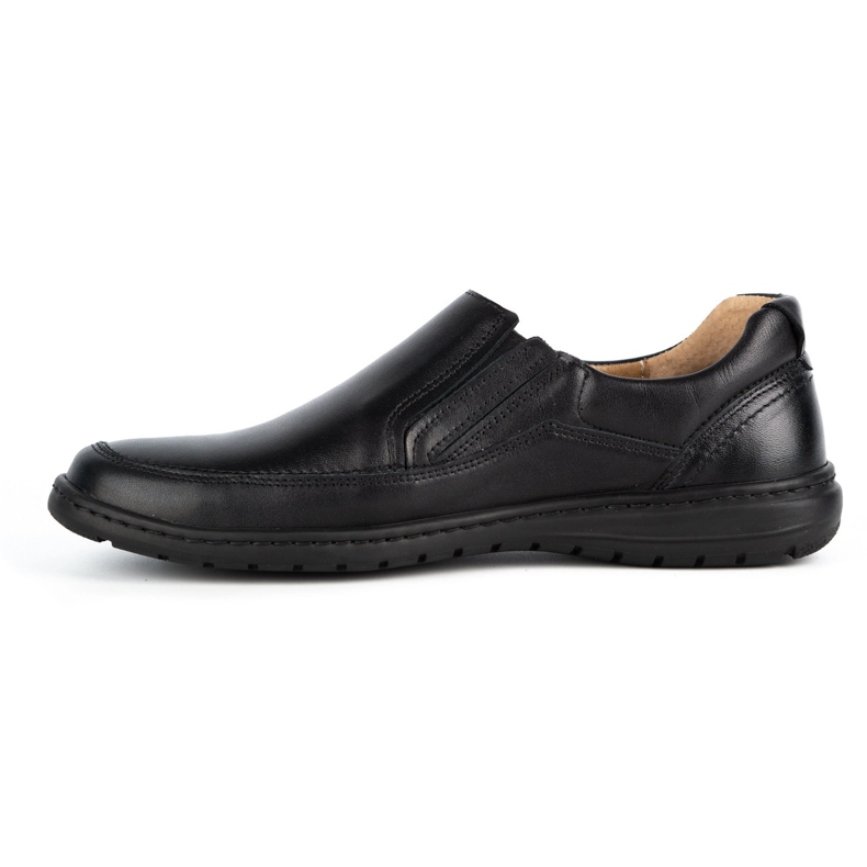 WASAK Slip-on da uomo in pelle 0115W nero 1