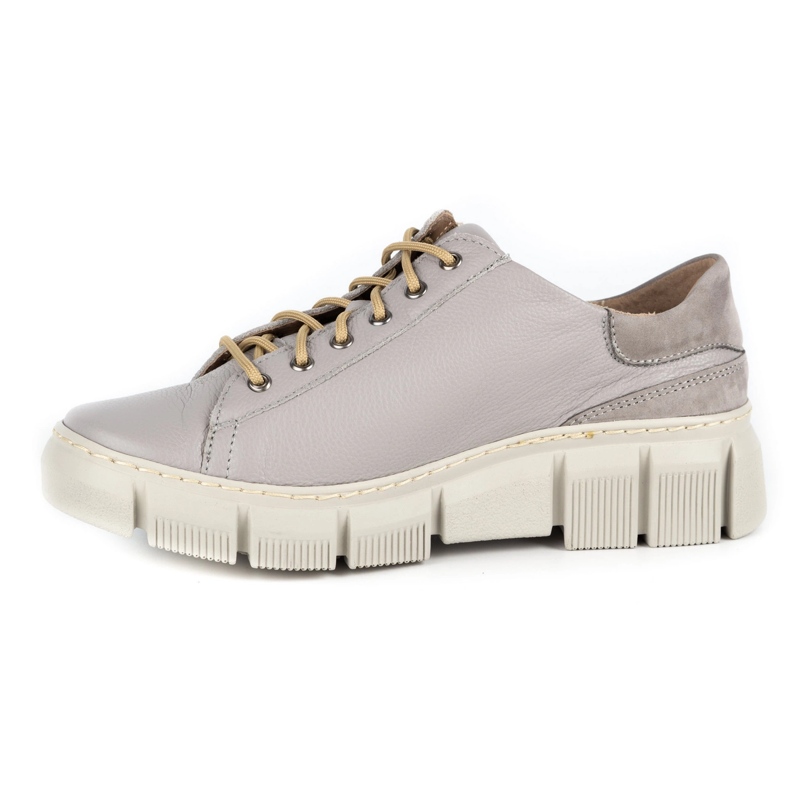 WASAK Scarpe da donna sneakers in pelle 0663W grigio 1