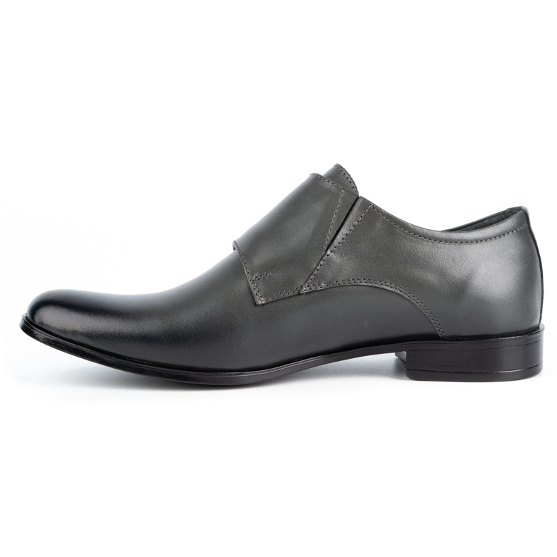 Olivier Monki 287LU scarpe formali in pelle grigia grigio 1