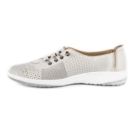WASAK Scarpe da donna sneakers in pelle 0625W bianco 1