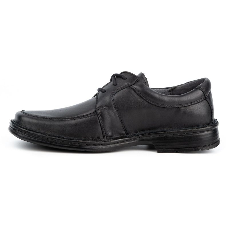 WASAK Scarpa casual da uomo in pelle 0078W nera nero 1