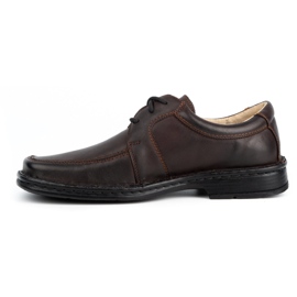 WASAK Scarpa casual da uomo in pelle 0078W marrone 1