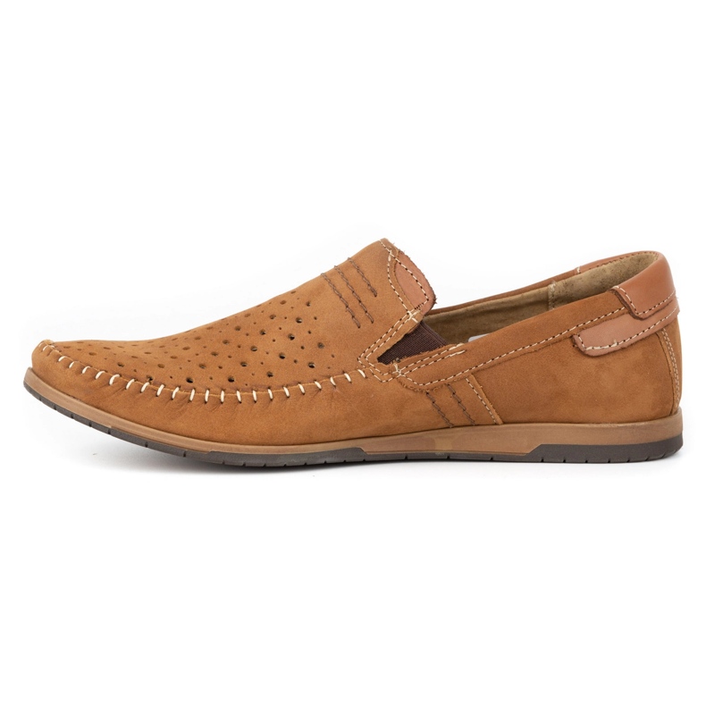 KOMODO Scarpe uomo mocassini 876 summer camel multicolore 1