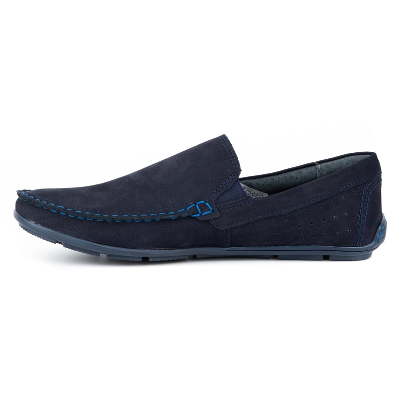KOMODO Mocassini da uomo 890 blu navy 1