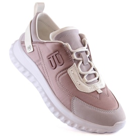 Bugatti Comode scarpe sportive da donna sulla piattaforma Bagatti LL293057 rosa 1
