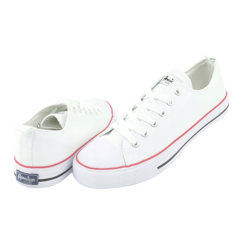 American Club Sneaker da uomo American LH36 bianca 3