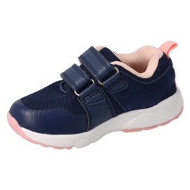 Scarpe per bambini Befado 516X250 blu navy rosa 1