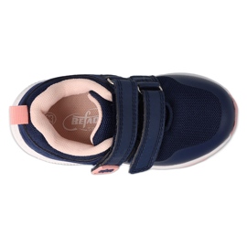 Scarpe per bambini Befado 516X250 blu navy rosa 2