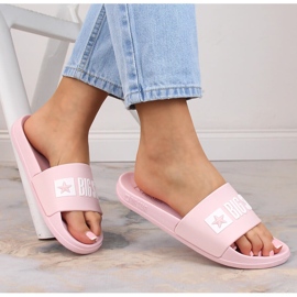 Ciabatte da piscina da donna rosa Big Star FF274A201 1