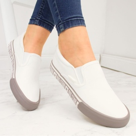 Sneakers in tessuto slip on bianco Big Star HH274007 bianca 1