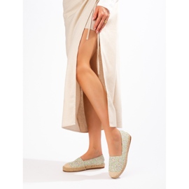 SHELOVET Espadrillas da donna multicolore verde 1