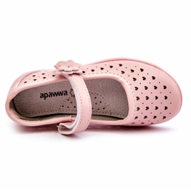 PA1 Ballerine traforate per bambini Pink Lenna rosa 2