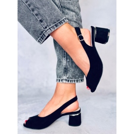 BM Sandali con tacco Venus Black nero 2