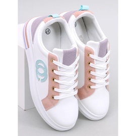 BM Sneakers da donna Verdon Rosa bianco 1