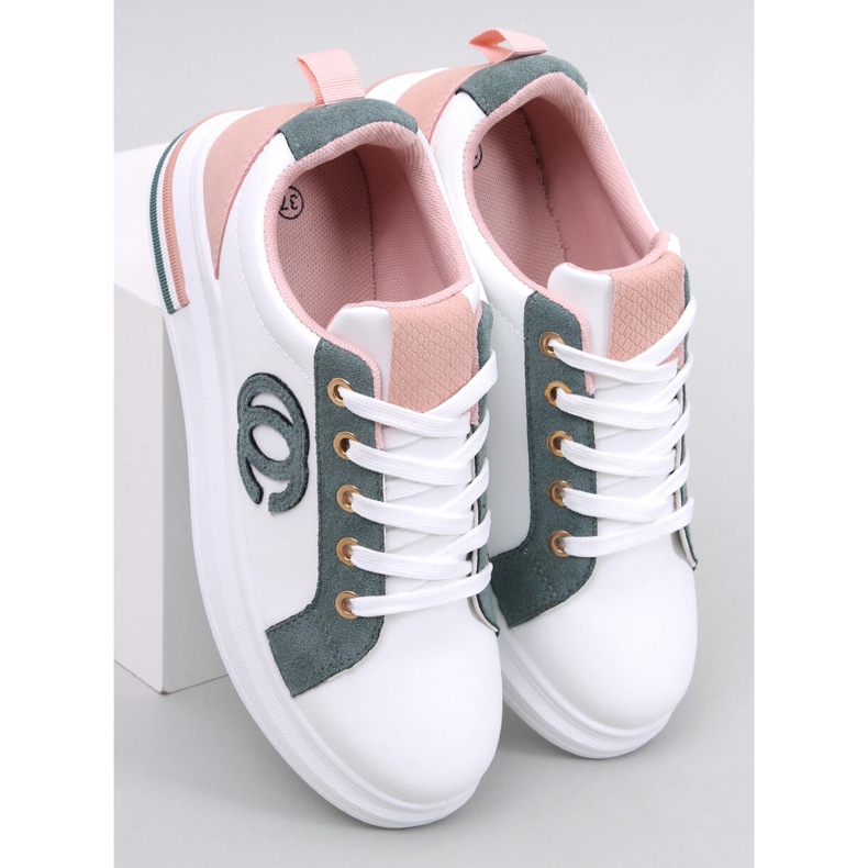 BM Sneakers da donna Verdon Verde bianca 1