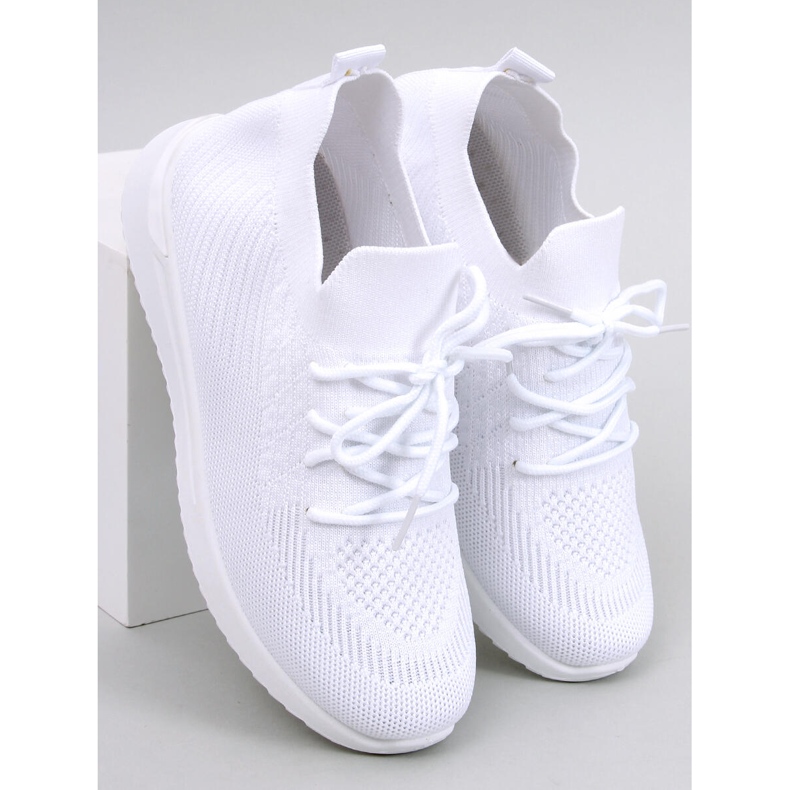 BM Scarpe sportive Bergman White calzino bianca 1