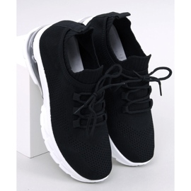 BM Caruso Scarpa sportiva a calzino nera nero 1
