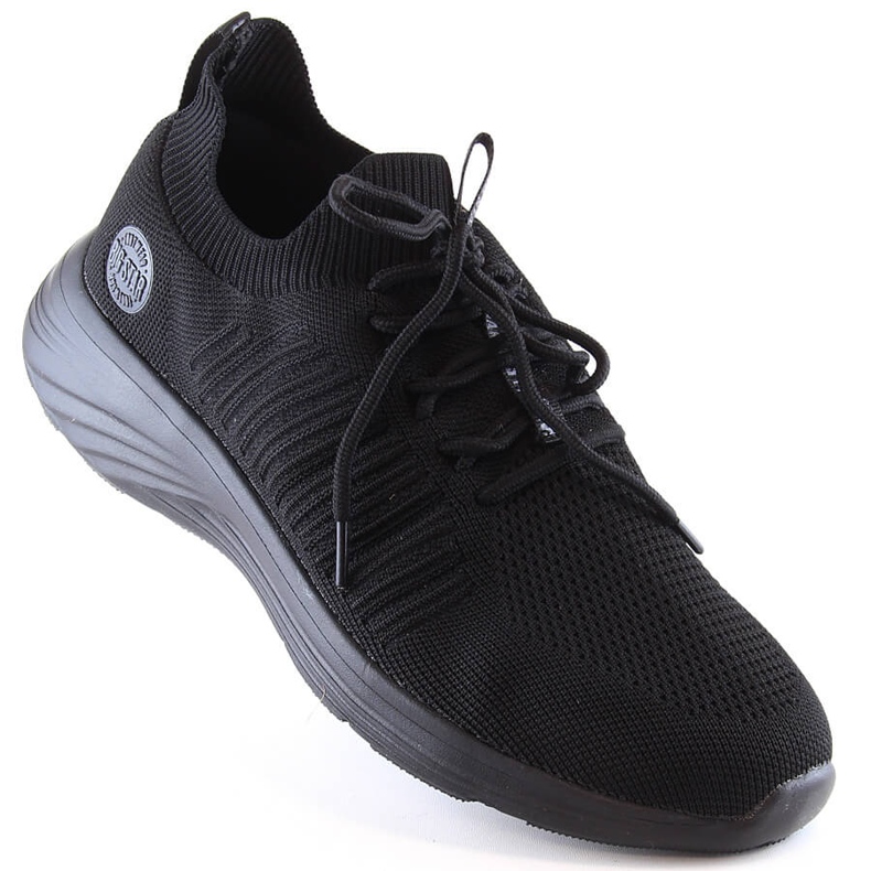 Scarpe sportive slip-on da uomo nere Big Star JJ174289 nero 1