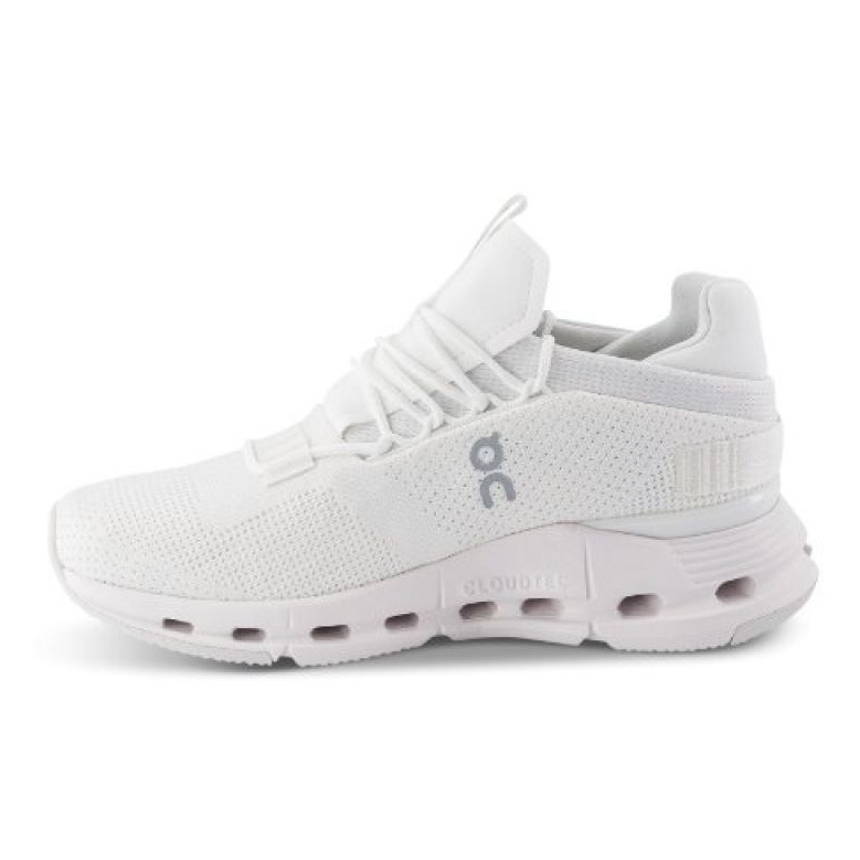 On Running Sulle scarpe da corsa Cloudnova Undyed 2698225 bianco 1