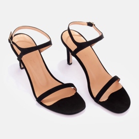 Marco Shoes Sandali con tacco alto nero 1