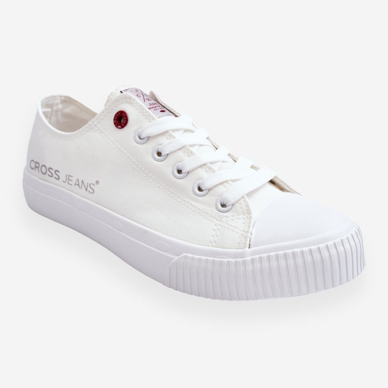 Sneakers Uomo Cross Jeans LL1R4021 Bianche bianco 1