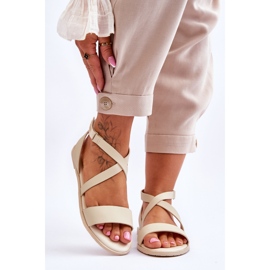 Sandali alla caviglia Big Star LL274A161 Beige 1