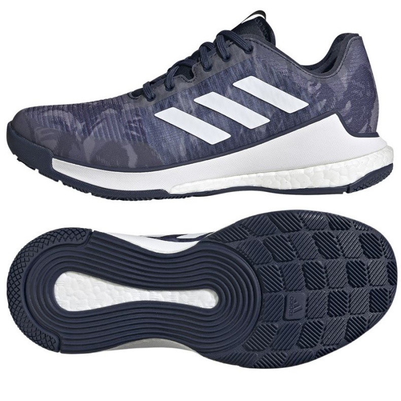 Scarpe da pallavolo adidas CrazyFlight W HR0632 blu blu 1
