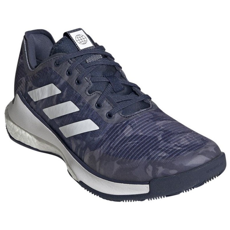 Scarpe da pallavolo adidas CrazyFlight W HR0632 blu blu 2