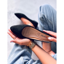 Seastar Ballerine con inserto Keys in pelle Black nero 1