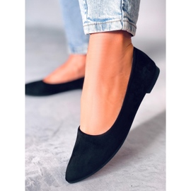 Seastar Ballerine con inserto Keys in pelle Black nero 2