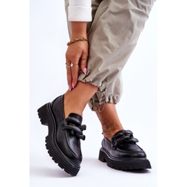 Scarpe Mocassini in Pelle Big Star LL274580 Nere nero 2
