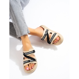 Comode pantofole LA.FI Beige 1