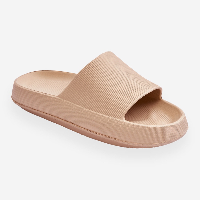 Sandali Leggeri Alla Moda Su Una Suola Massiccia Ribelle Beige 1