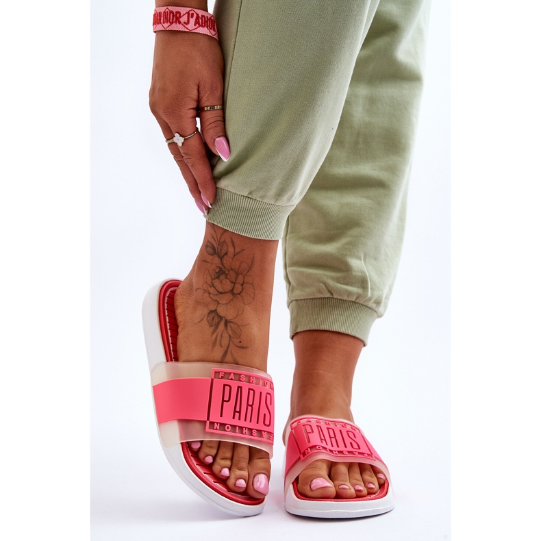 Pantofole Sportive da Donna Neon Pink Sunrise rosa 1