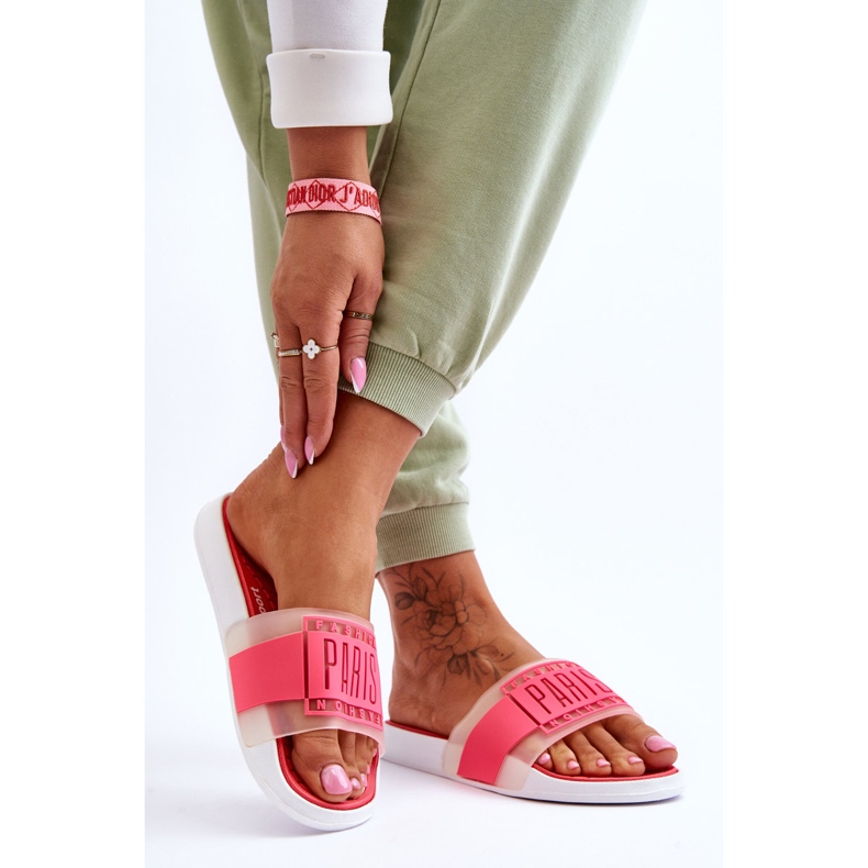 Pantofole Sportive da Donna Neon Pink Sunrise rosa 2