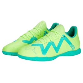 Puma Future Play It Jr 107204 03 scarpe da calcio verde verde 1