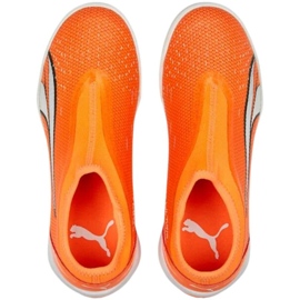 Scarpe da calcio Puma Ultra Match Ll It + Mid Jr 107232 01 arancia arance e rosse 1