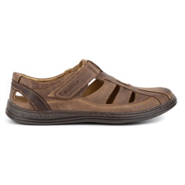 Polbut Scarpe da uomo marroni K18 marrone 1